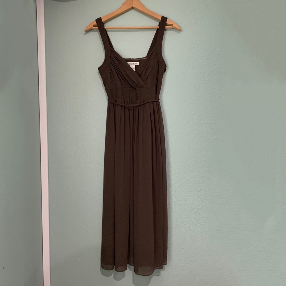 Brown ‘White House Black Market’ dress